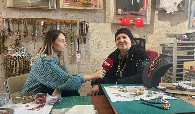 Çiçek ailesi Kırşehir’de cam sanatıyla kültürel mirası yaşatıyor