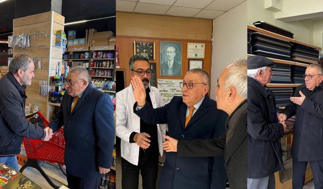 Başkan Kılıç, Esnafın Sorunlarını Dinledi, Terörsüz Türkiye’yi Anlattı