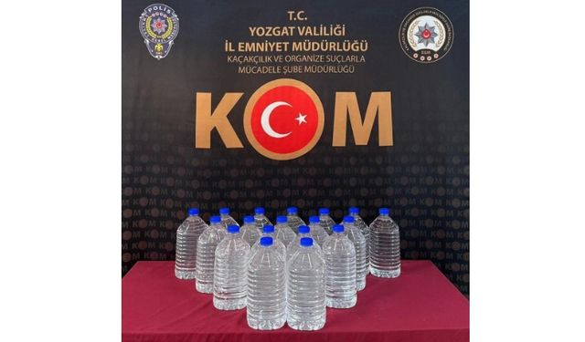 Kaçak Alkol Ticareti Darbe Yedi: 1 Şüpheli Gözaltında