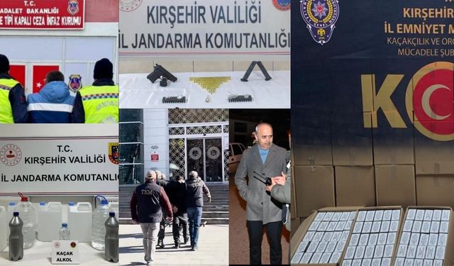 Kırşehir’de Suç Oranlarında Büyük Düşüş Yaşandı