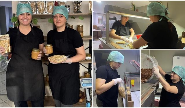 Kadın girişimci devlet desteğiyle fındığı markaya dönüştürdü