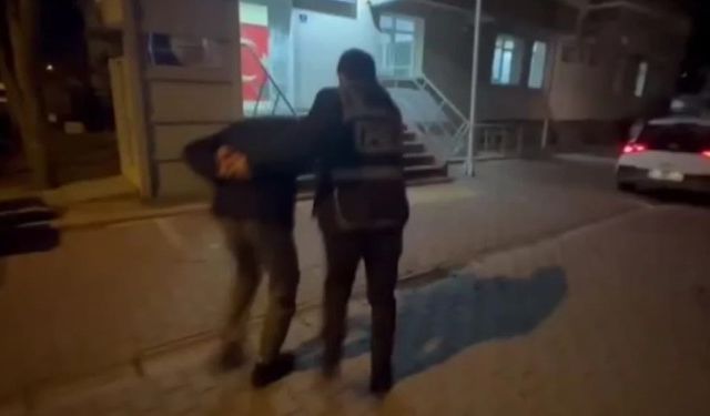 21 Suç kaydı olan akü hırsızı yakalandı