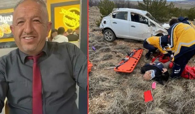 Eşini Bıçakladı, Trafik Kazasında Hayatını Kaybetti