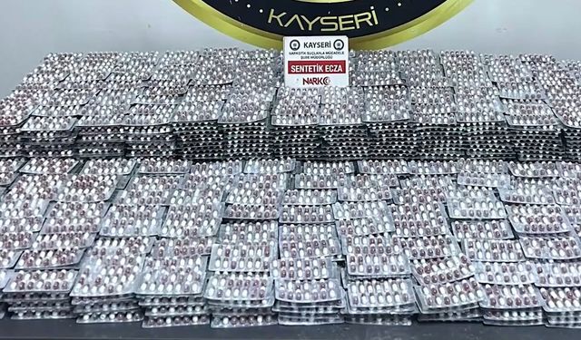 Kent girişinde durdurulan araçtan uyuşturucu çıktı