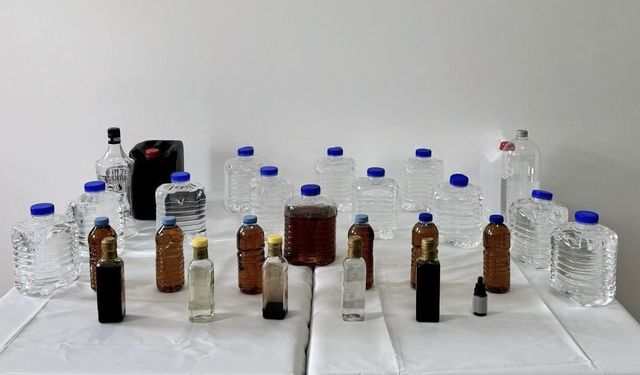 Kırşehir’de Kaçak Alkol Operasyonu: 1 Gözaltı