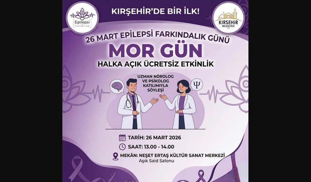 Kırşehir’de Bir İlk: Mor Gün Etkinliği Düzenleniyor