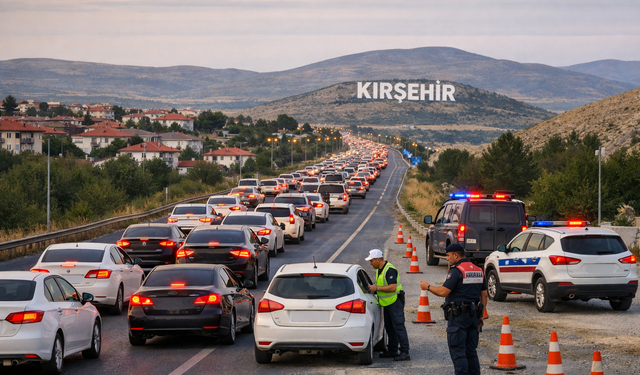 Bayram Sonu Dönüşleri Başladı: Kırşehir’de Yollar Kalabalık