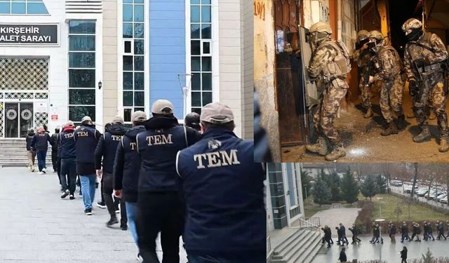 Kırşehir’de T*rör Örgütlerine Darbe: 4 Operasyon, 15 Tutuklu