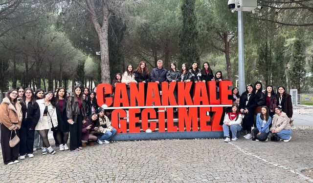 KIRŞEHİRLİ GENÇLER ÇANAKKALE RUHUNU YERİNDE YAŞADI