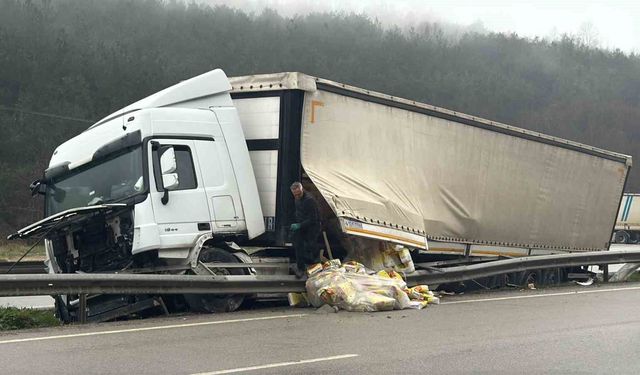 Park Halindeki Tır 500 Metre İlerledi!