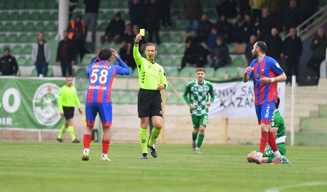 Grubumuzda 29 sarı, 5 kırmızı kart çıktı