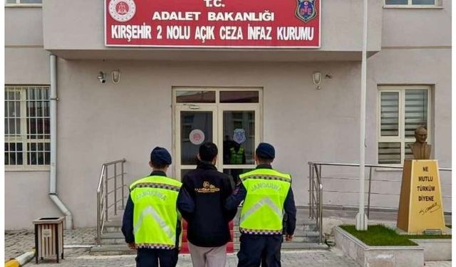 Kırşehir’de Firari Hükümlü Yakalandı