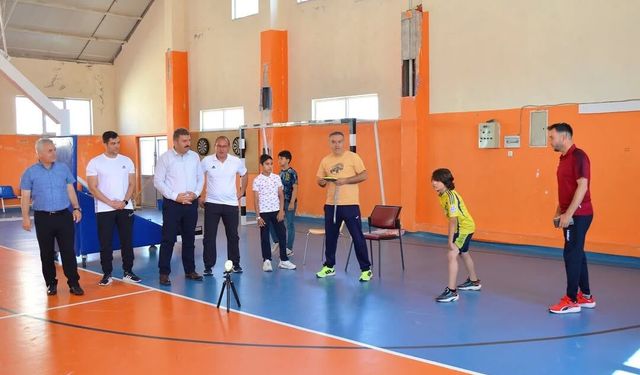 Spor İl Müdürü Çakmakçı: "Sporun geleceğini bugünden inşa ediyoruz"