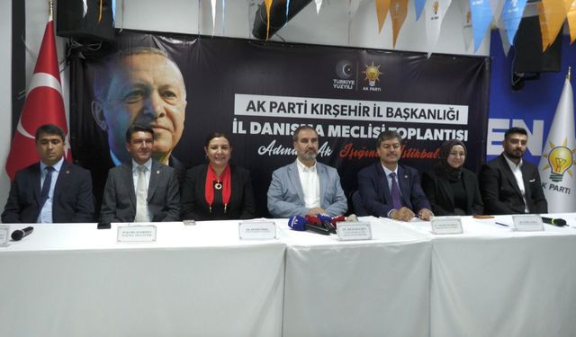 AK Parti Genel Başkan Yardımcısı Mustafa Şen Kırşehir’de Partililerle Buluştu