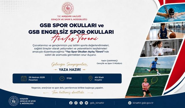 Yaz Spor Okulları coşkuyla başlıyor