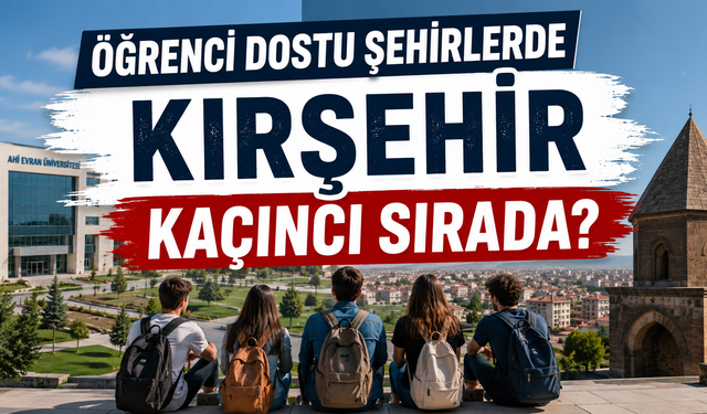 Kırşehir, Öğrenci Dostu Şehirler Listesinde Devleri Geride Bıraktı