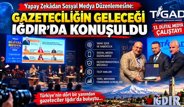 Yapay Zekâdan Sosyal Medya Düzenlemesine: Gazeteciliğin Geleceği Iğdır’da Konuşuldu