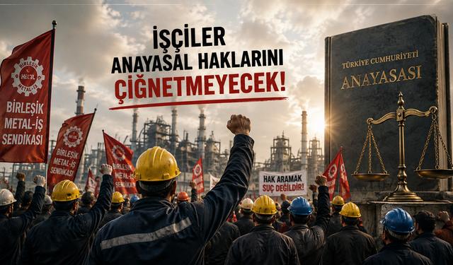 Birleşik Metal-İş’ten 15 Günlük Yasağa Tepki