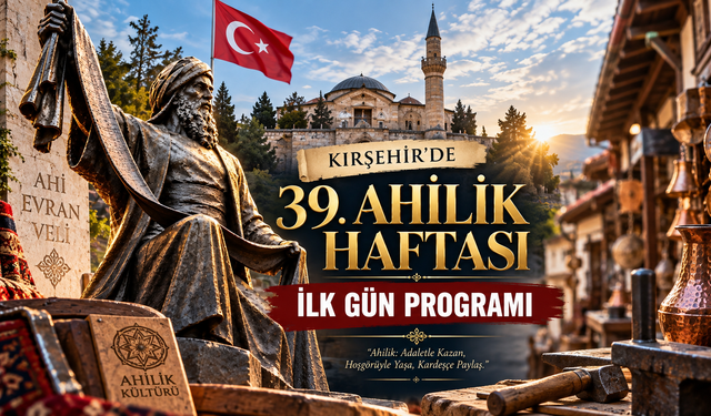 Kırşehir’de Ahilik Haftası Dualarla Başladı: Dolu Dolu İlk Gün Programı