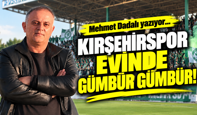 Kırşehirspor evinde gümbür gümbür!