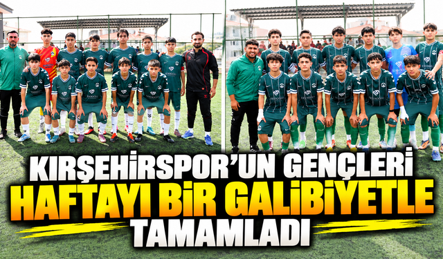 U14’te farklı galibiyet, U15’te ikinci yenilgi