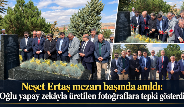 Neşet Ertaş mezarı başında anıldı: Oğlu yapay zekâyla üretilen fotoğraflara tepki gösterdi
