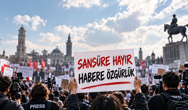 Gazeteciler Alanlara Çıkıyor: “Sansüre Hayır, Habere Özgürlük”