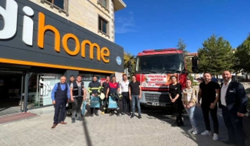 Mondi Home’dan itfaiye ekiplerine  sürpriz kutlama