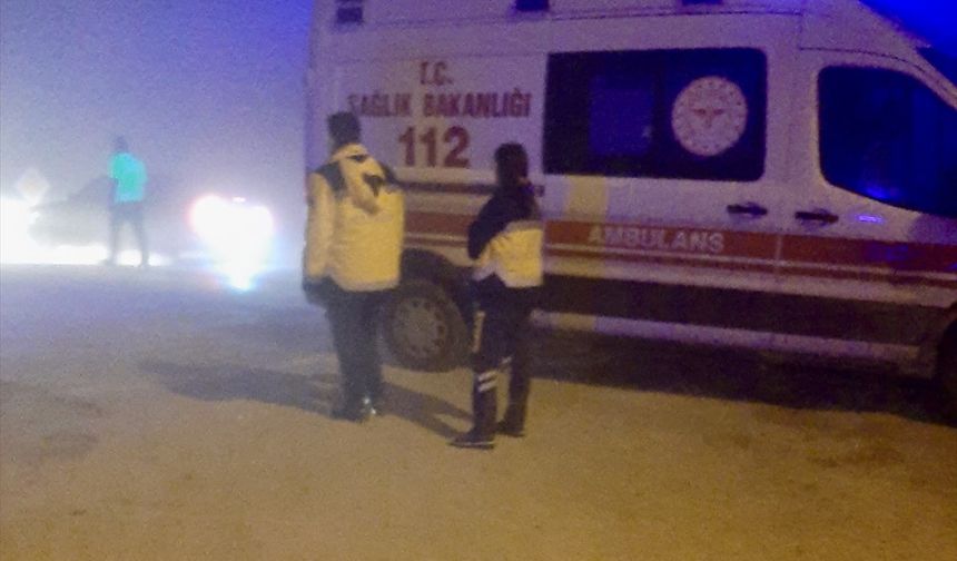 Kırşehir'de hafif ticari aracın çarptığı kişi öldü