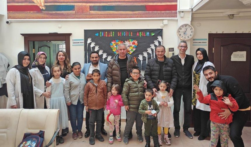 Millî Eğitim Müdürü Alpaslan Özel Eğitim ve Rehabilitasyon Merkezlerini ziyaret etti