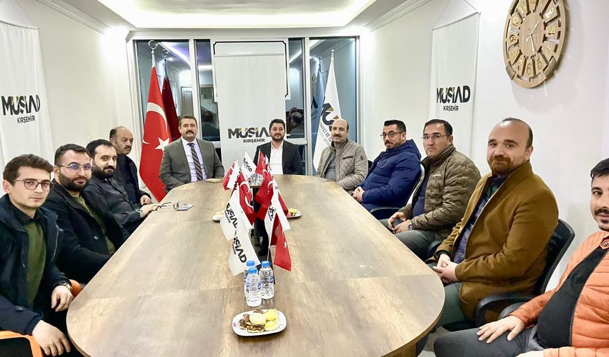 MÜSİAD, Kırşehir’in sorunlarını masaya yatırmaya devam ediyor
