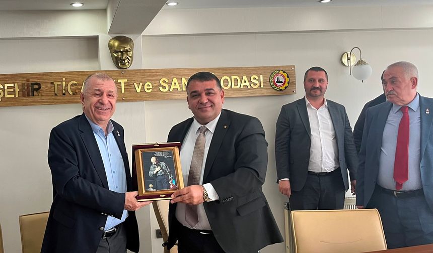 Özdağ’dan Kırşehir TSO’ya ziyaret