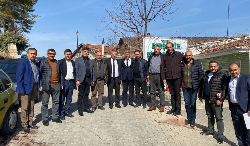 KESOB’tan Kırşehir Ziraat Odası yönetimine hayırlı olsun ziyareti