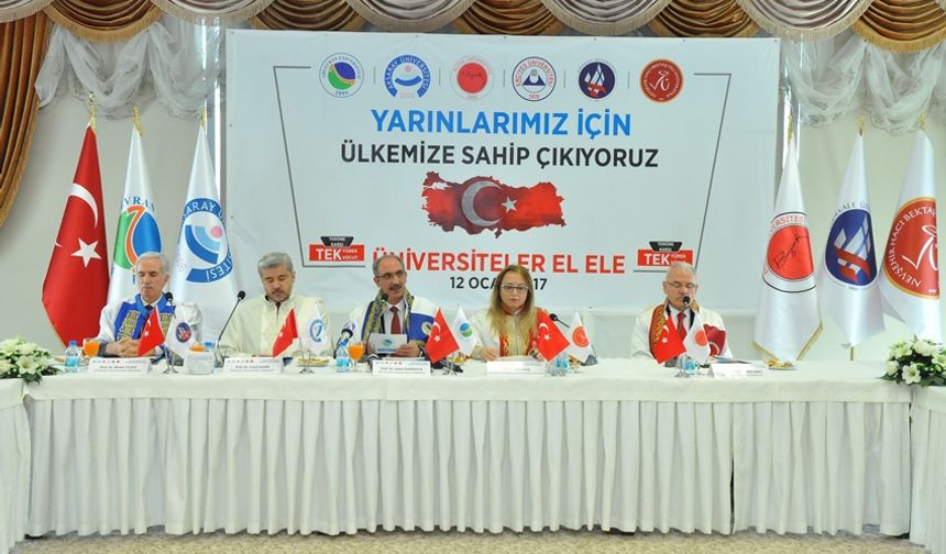 Rektör Karakaya Üniversite ve ilimizin gelişimi için bürokratlarla buluştu