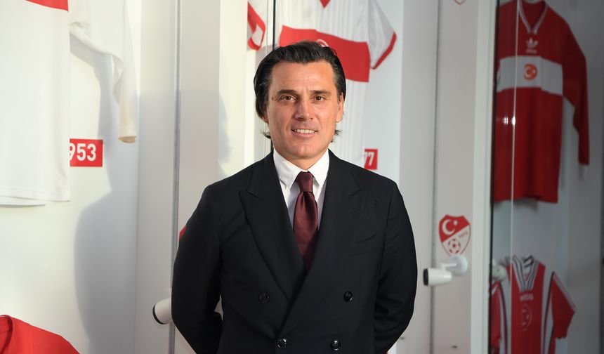 A Milli Futbol Takımı'nın yeni teknik direktörü Vincenzo Montella oldu!