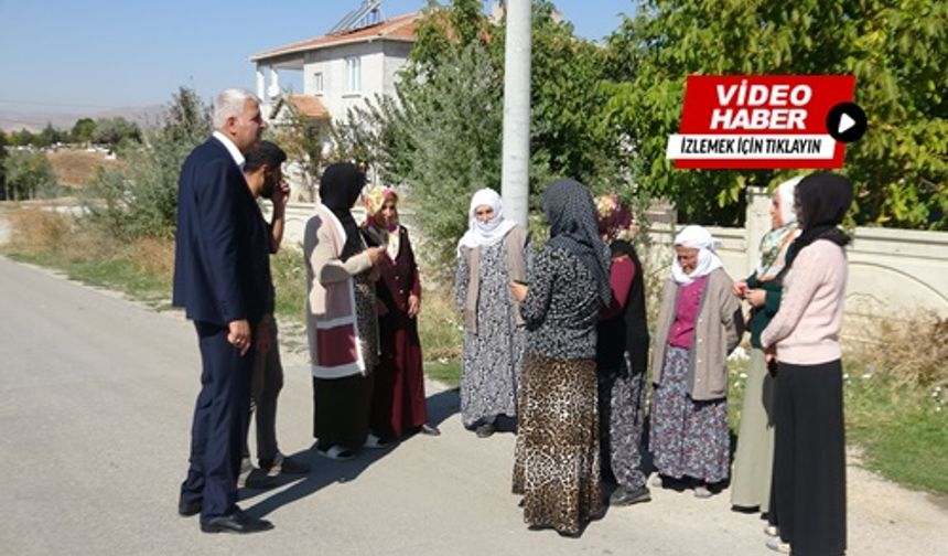 Mahalleli perişan!..Doğalgaz, internet ve kanalizasyon yok!