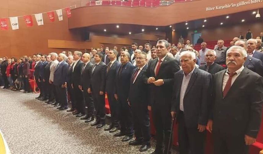 Chp'nin kırşehir il başkanı isa şahin oldu