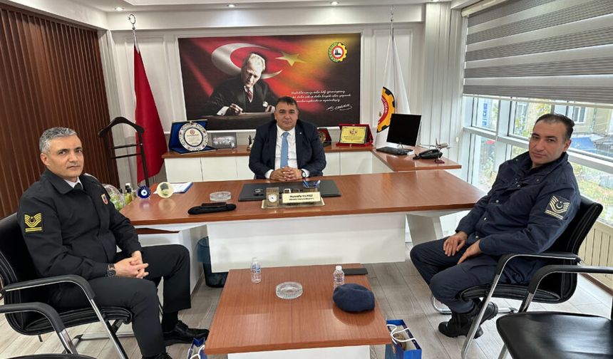 Kırşehir İl Jandarma Komutanlığı’ndan TSO'ya talep ziyareti