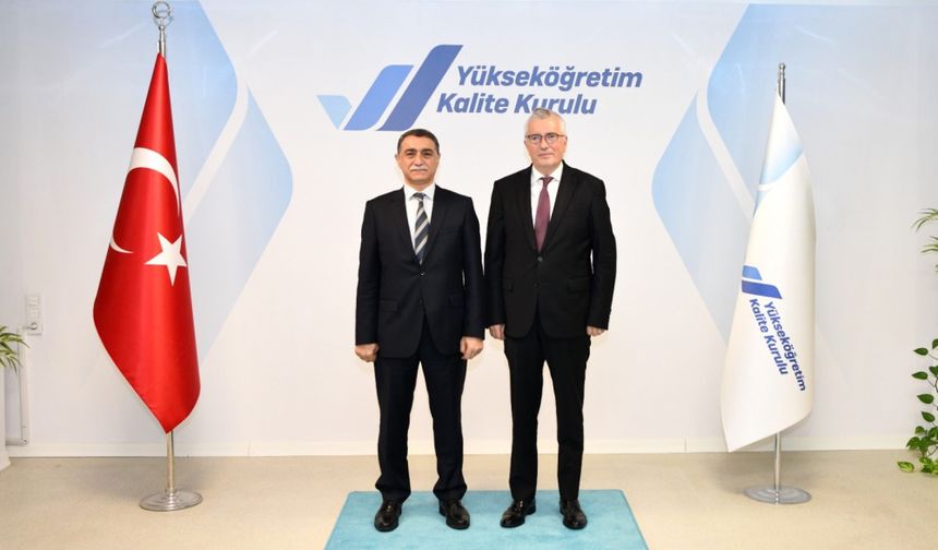 Rektör Karahocagil’den Ankara’da bir dizi ziyaret