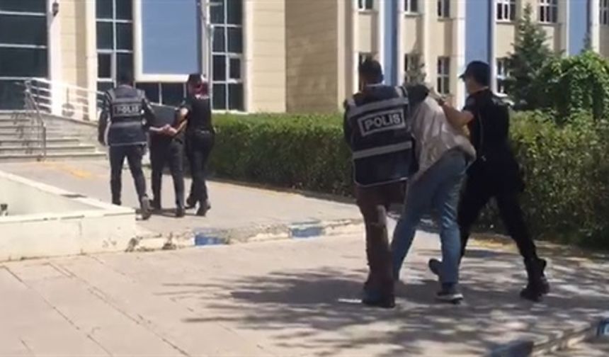 Kırşehir'de bıçak zoruyla gaspa 2 tutuklama