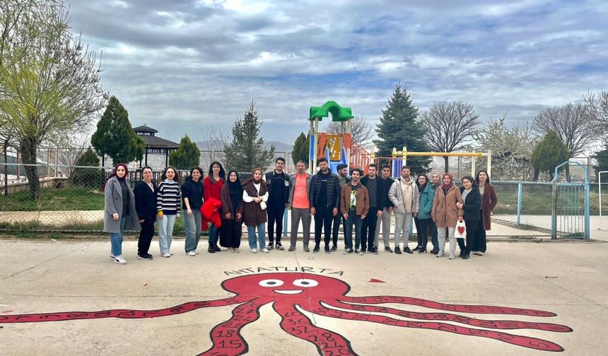 Kırşehir’de 30 okulun bahçesi süslendi