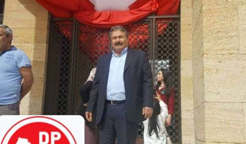 Demokrat Parti Boztepe İlçe Başkanı vefat etti