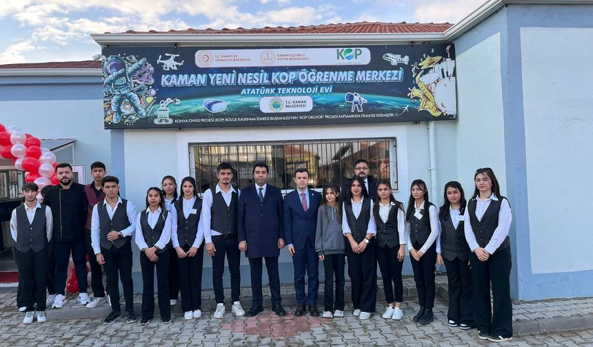 Geleceğin mühendisleri Kaman’da yetişecek