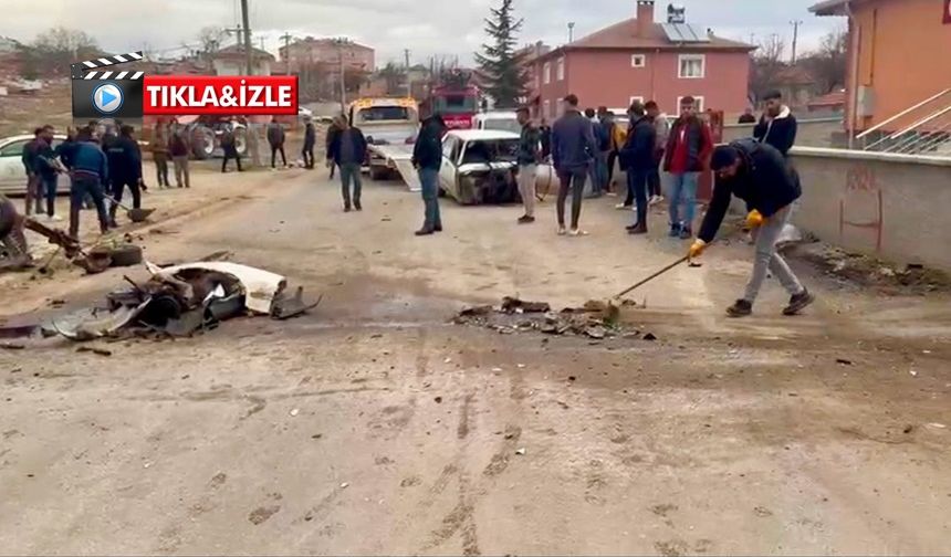 Mucur'da feci kaza!... Ehliyetsiz sürücü yoğun bakımda