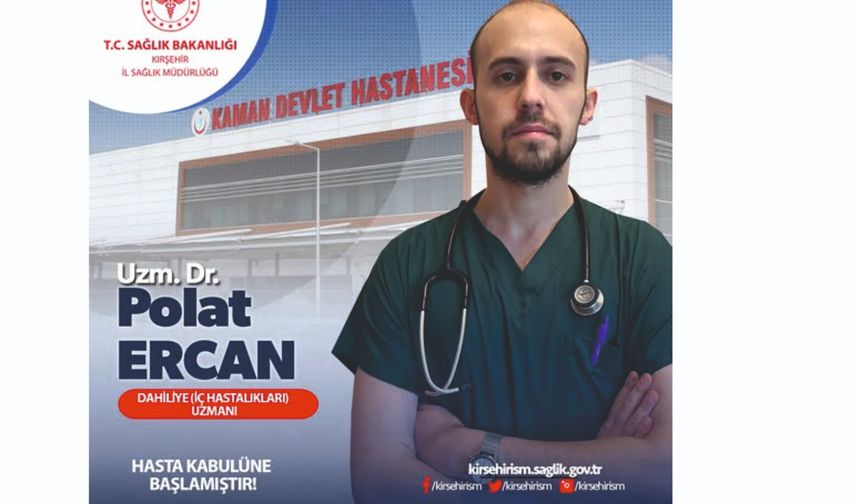 Kaman Devlet Hastanesinde hasta kabulüne başladı!
