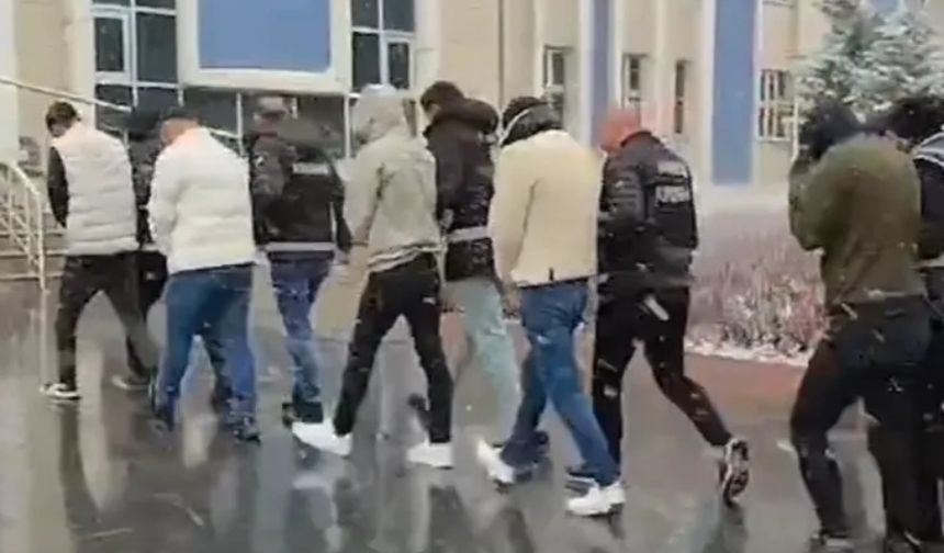 Kırşehir’de uy*şturucu ticareti kapsamında 15 kişi tutuklandı
