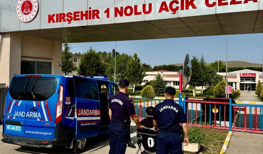 Kırşehir'de 57 suç kaydından aranıyordu, yakalandı
