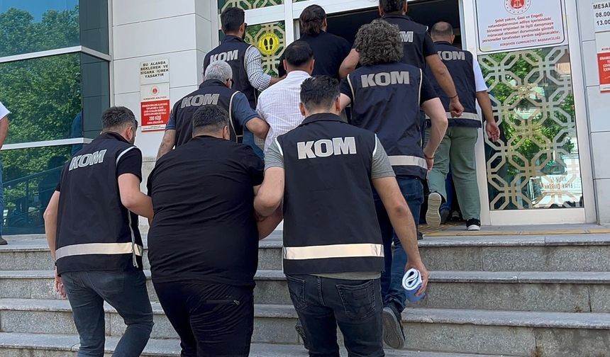 Kırşehir'de tefeci operasyonunda 9 şahısta tutuklandı