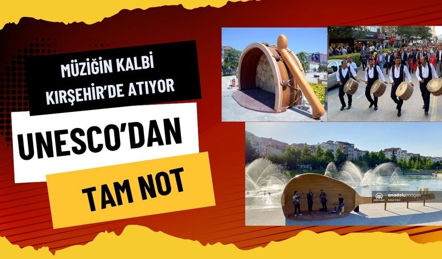 KIRŞEHİR, UNESCO YARATICI ŞEHİRLER AĞI’NA OLAN SADAKATİNİ KANITLADI