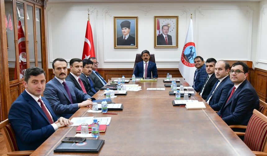 Kırşehir’in ilçelerindeki çalışmalar değerlendirildi